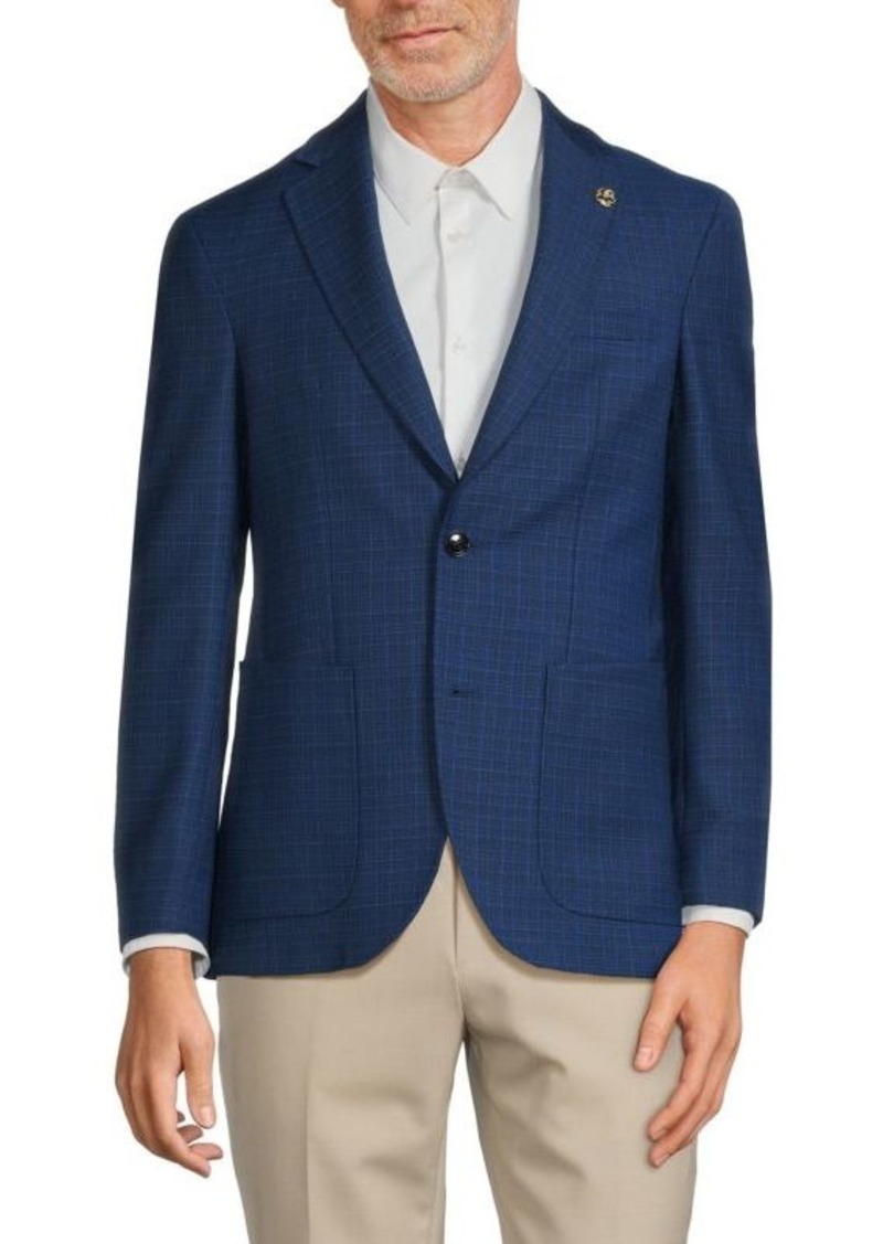 Ted Baker Keith Textured Wool Blazer