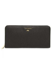 Ted Baker Faceted Bow Zip Matinee Wallet