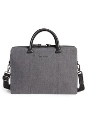 Ted Baker London Citrice Document Briefcase in Charcoal at Nordstrom