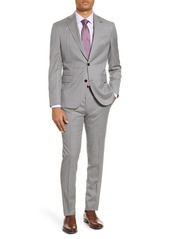 Ted Baker London Roger Extra Trim Fit Plaid Wool Suit