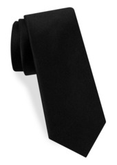 Ted Baker London Solid Formal Silk Skinny Tie in Black at Nordstrom