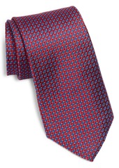 Men's Ted Baker London Textured Circle Silk Tie