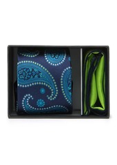 Ted Baker Ombre Paisley Tie & Pocket Square Set