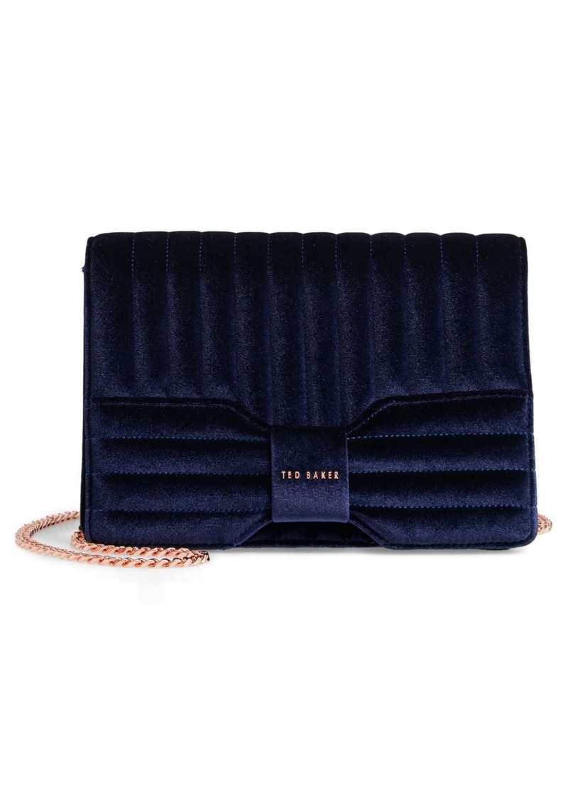 ted baker quilted bow crossbody bag