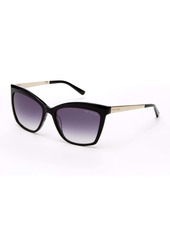 Ted Baker Square Cat Eye 56mm Sunglasses