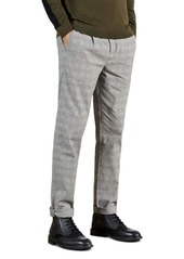 Ted Baker Aloetro Checked Smart Regular Fit Trousers