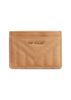 Ted Baker Ayani Quilted Leather Card Holder
