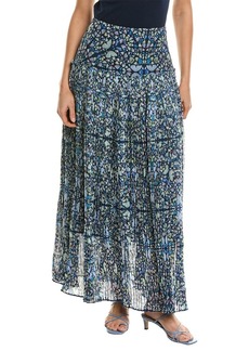 Ted Baker Corrugated Pleat Maxi Skirt