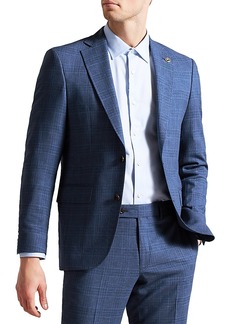 Ted Baker Dryden Navy Check Suit Jacket