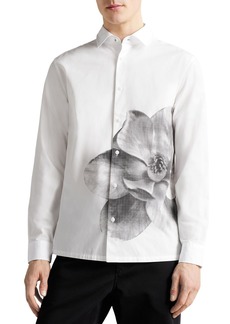 Ted Baker Durlo Photographic Floral Print Shirt
