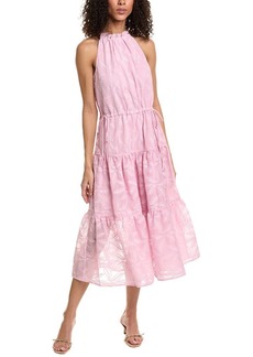 Ted Baker Embroidered Midi Dress
