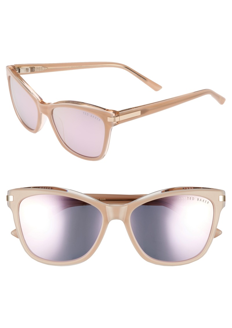 ted baker london 57mm cat eye sunglasses