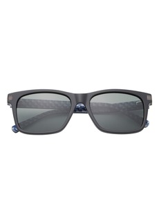 Ted Baker London 56mm Polarized Square Sunglasses in Black at Nordstrom Rack
