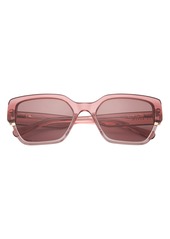 Ted Baker London 56mm Square Sunglasses in Blush Crystal at Nordstrom Rack