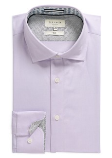 Ted Baker London Agulia Slim Fit Dress Shirt in Lilac at Nordstrom Rack