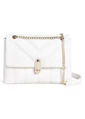 Ted Baker London Ayahlin Quilted Leather Crossbody Bag in Ivory at Nordstrom Rack