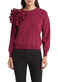 Ted Baker London Debroh Ruffle Detail Sweater