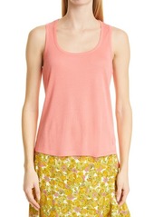 Ted Baker London Derien Easy Fit Jersey Tank in Coral at Nordstrom