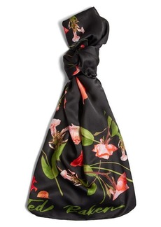 Ted Baker London Fionaa's Floral Long Silk Scarf