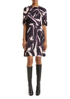 Ted Baker London Gilliaa Abstract Floral Fit & Flare Dress