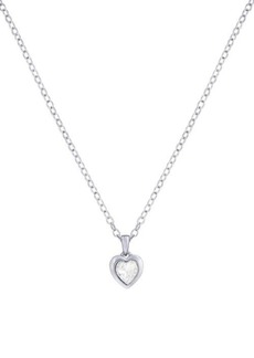 Ted Baker London Hannela Crystal Heart Pendant Necklace