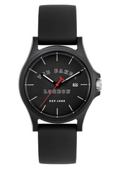 Ted Baker London Irby Silicone Strap Watch