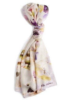 Ted Baker London Irisy Floral Long Silk Scarf