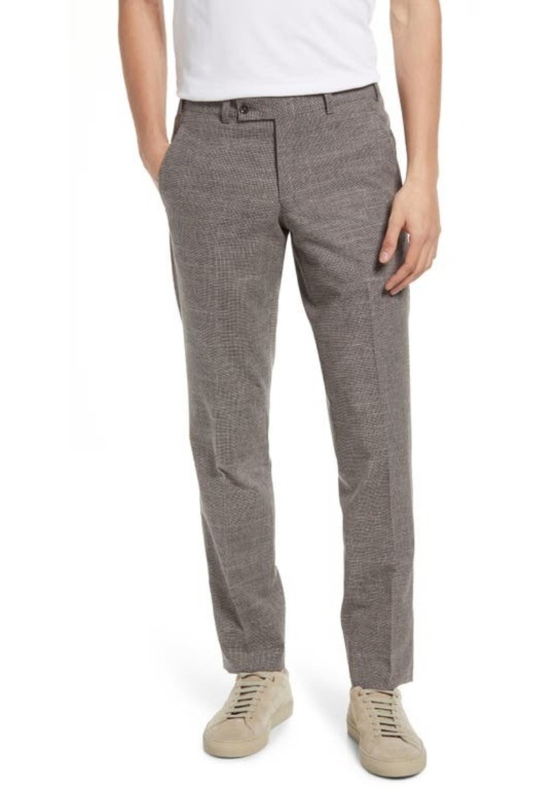 Ted Baker London Jerome Soft Constructed Stretch Wool Blend Dress Pants