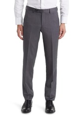 Ted Baker London Jerome Soft Constructed Wool Tapered Dress Pants
