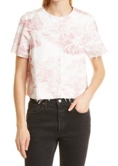 Ted Baker London Jonnet Raw Edge Top in Mid Pink at Nordstrom
