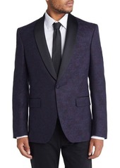 Ted Baker London Josh Slim Fit Shawl Collar Stretch Wool Dinner Jacket