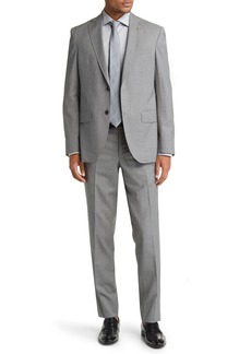 Ted Baker London Karl Slim Fit Soft Constructed Wool Suit in Light Grey at Nordstrom Rack