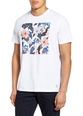 Ted Baker London Leafbox Slim Fit Floral Graphic Tee