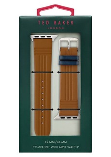 Ted Baker London Leather Apple Watch Watchband