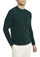 Ted Baker London Lentic Textured Crewneck Sweater