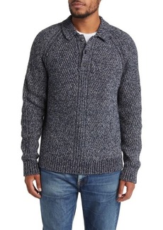Ted Baker London Reddis Marled Polo Sweater