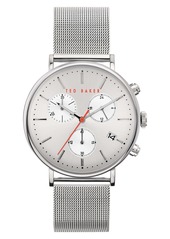 Ted Baker London Mimosaa Chronograph Mesh Strap Watch, 41mm