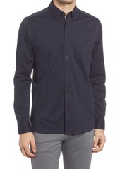 Ted Baker London Morty Knit Button-Up Shirt
