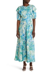 Ted Baker London Nicciey Floral Puff Sleeve Dress