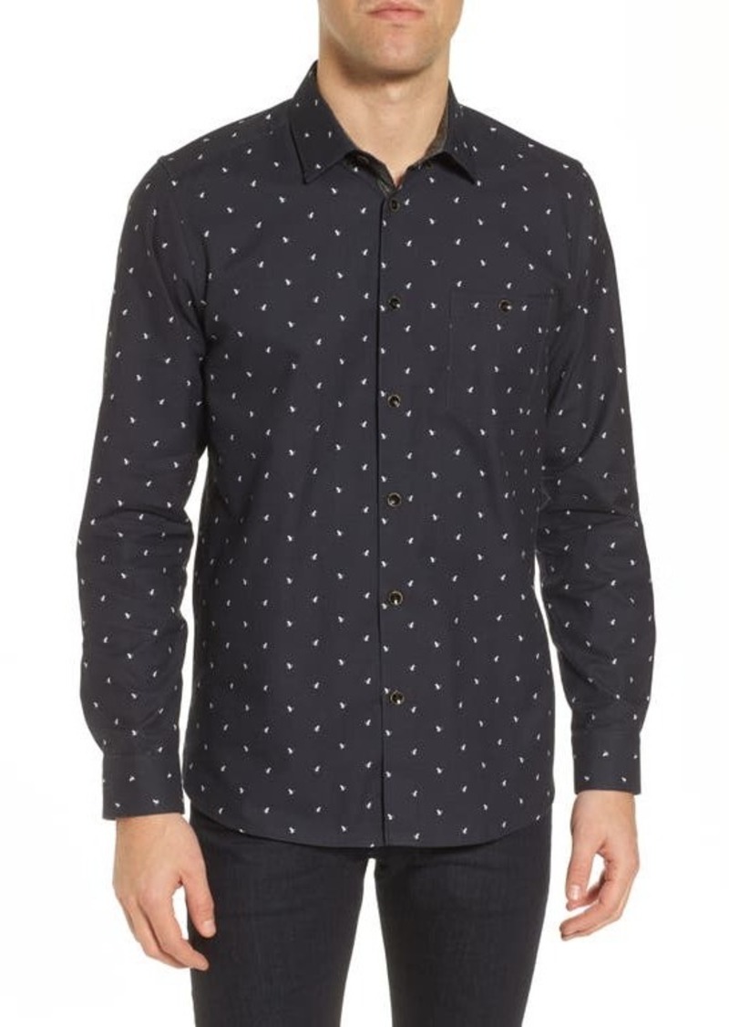 Ted Baker London Orense Slim Fit Button-Up Shirt