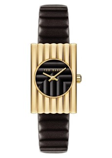 Ted Baker London Ottolee Leather Strap Watch