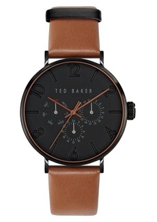 Ted Baker London Phylipa Gents Leather Strap Watch