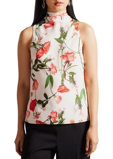Ted Baker London Raeven Floral Sleeveless Top