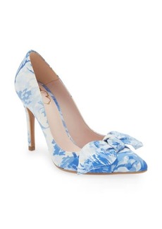 Ted Baker London Ryanah Bow Pointed Toe Pump in Ivory at Nordstrom