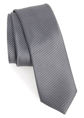 Ted Baker London Solid Silk Skinny Tie