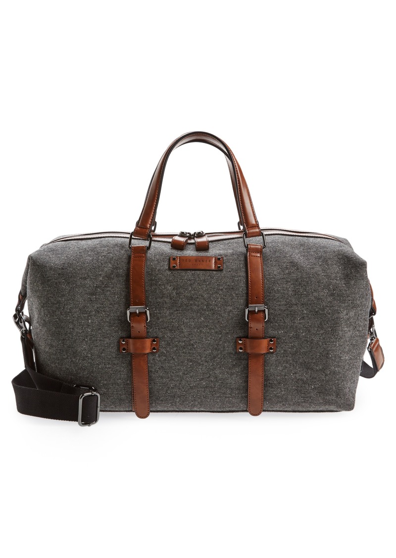 ted baker leather duffle bag