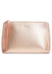 Ted Baker London Tesssa Chain Tassel Leather Evening Bag in Rose Gold at Nordstrom