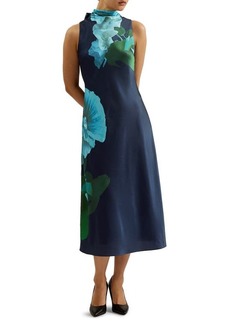Ted Baker London Timava Floral Sleeveless Midi Dress