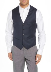 Ted Baker London Troy Slim Fit Solid Wool Vest
