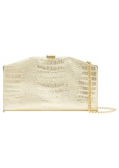 Ted Baker London Unae Croc Embossed Leather Clutch